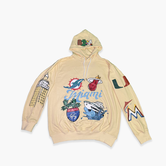 B2M "PARTY IN MIAMI" HOODIE